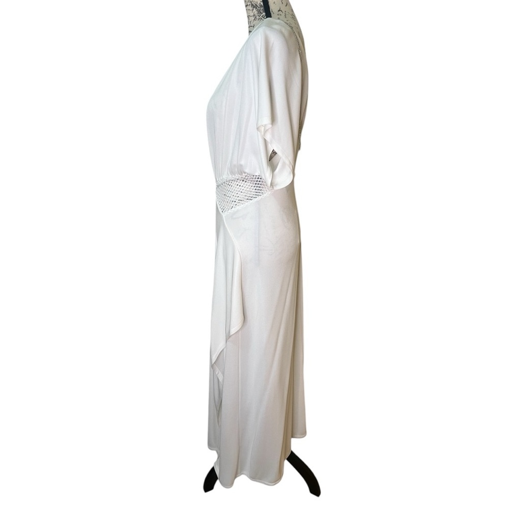 YIGAL AZROUËL | NWT White Maxi Dress for Women Size 6 Medium - Picture 7 of 16